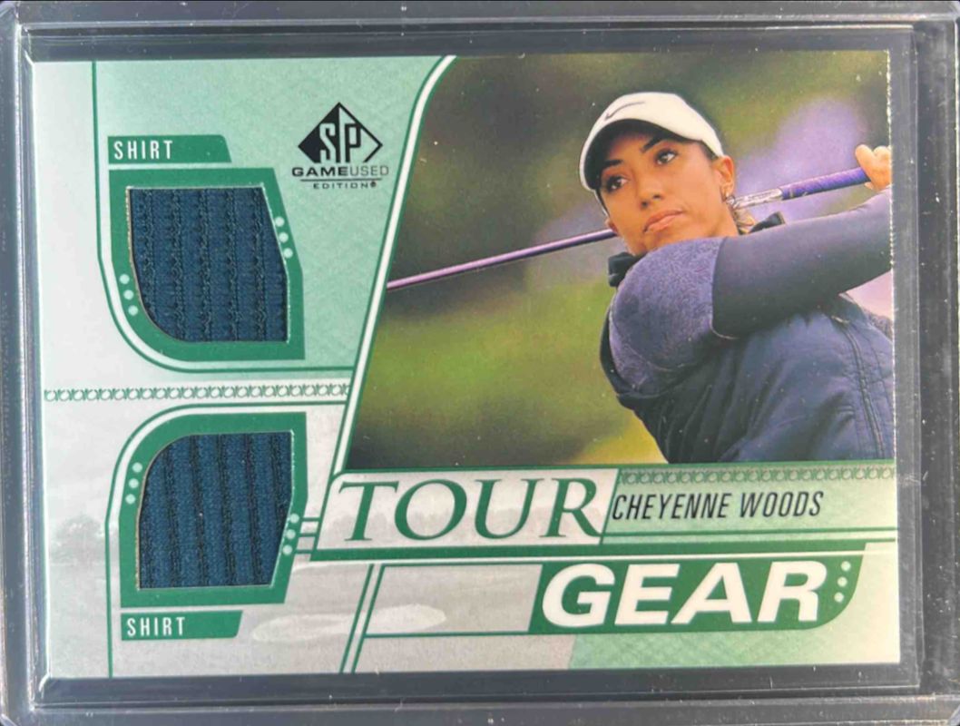 2021 SP Game Used #TG-CW Tour Gear Green