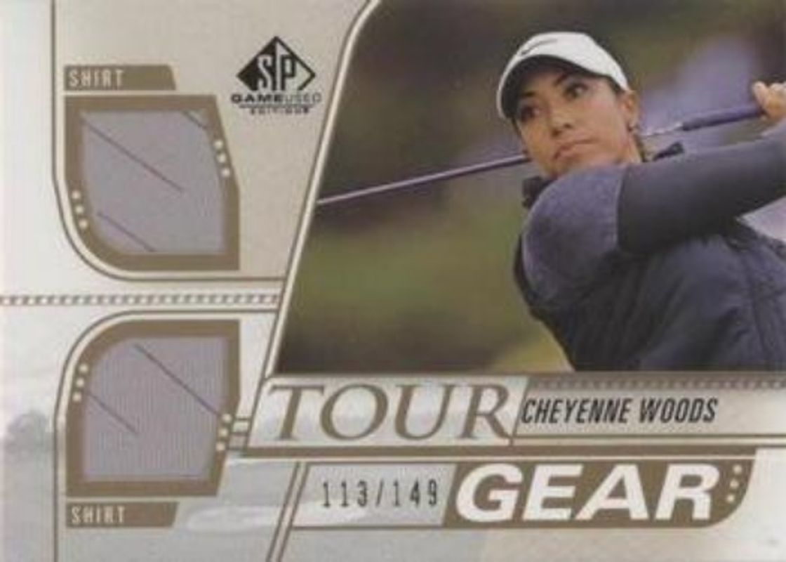 2021 SP Game Used #TG-CW Tour Gear Gold /149