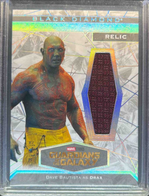 2021 Upper Deck Marvel Black Diamond #DS-DB Diamond Shards Relics