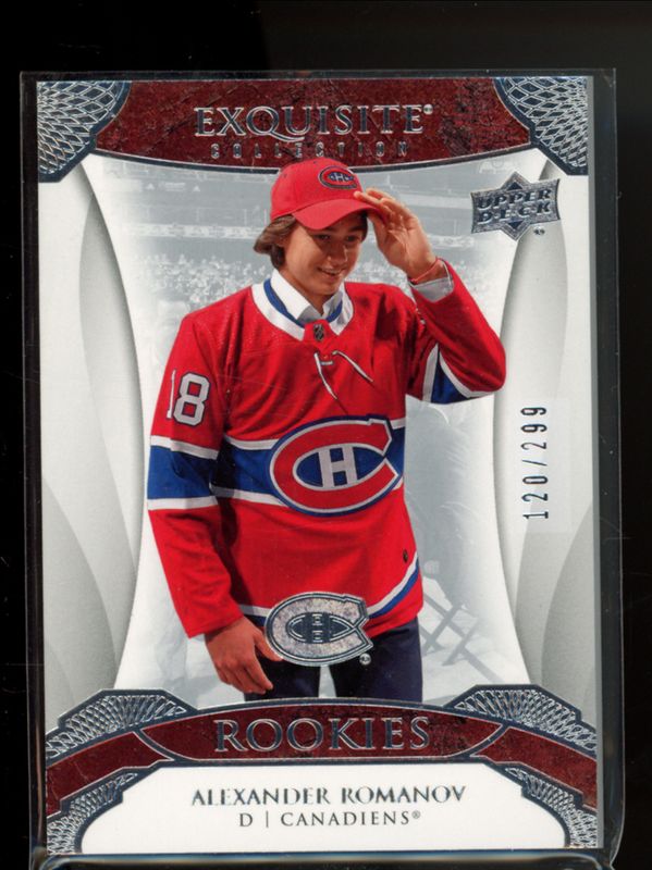 2020 Upper Deck Black Diamond #R-AR Exquisite Collection Rookies /299