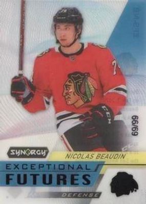 2020 Upper Deck Synergy #EFS-NB Exceptional Futures Black /99