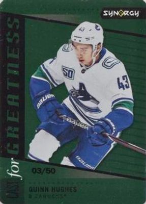 2020 Upper Deck Synergy #CG-13 Cast for Greatness Green /50