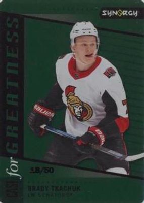 2020 Upper Deck Synergy #CG-18 Cast for Greatness Green /50