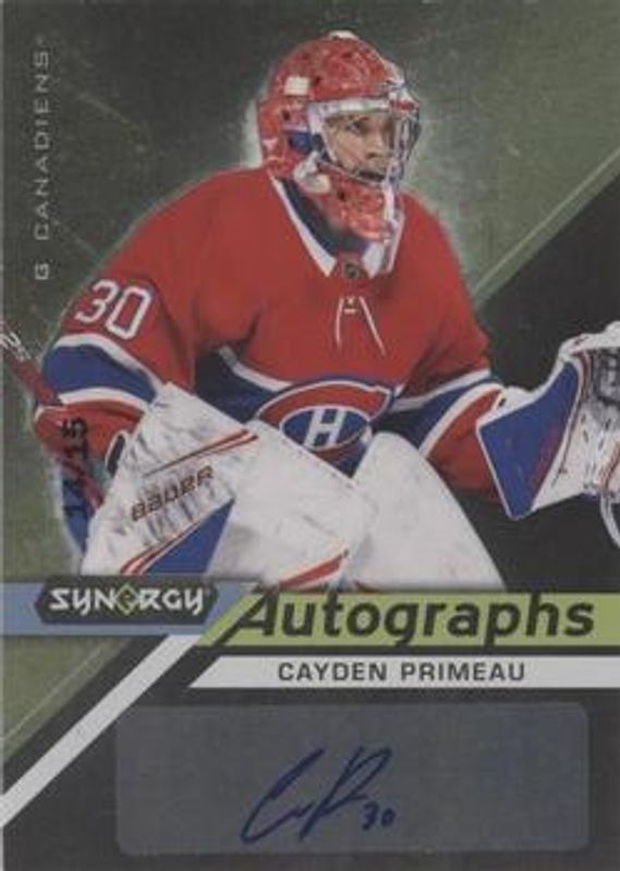 2020 Upper Deck Synergy #A-PR Autographs Black /5