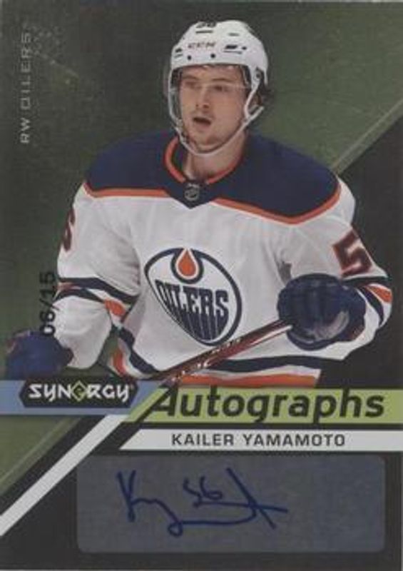2020 Upper Deck Synergy #A-KY Autographs Black /5