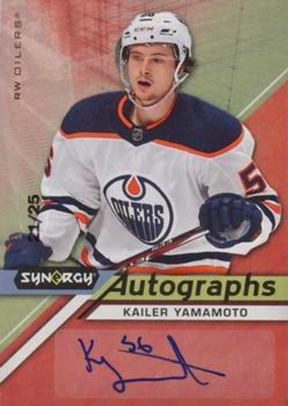2020 Upper Deck Synergy #A-KY Autographs Red /10
