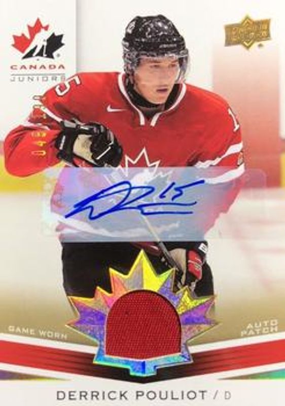 2014 Upper Deck Team Canada Juniors #157 Patch Autographs /199