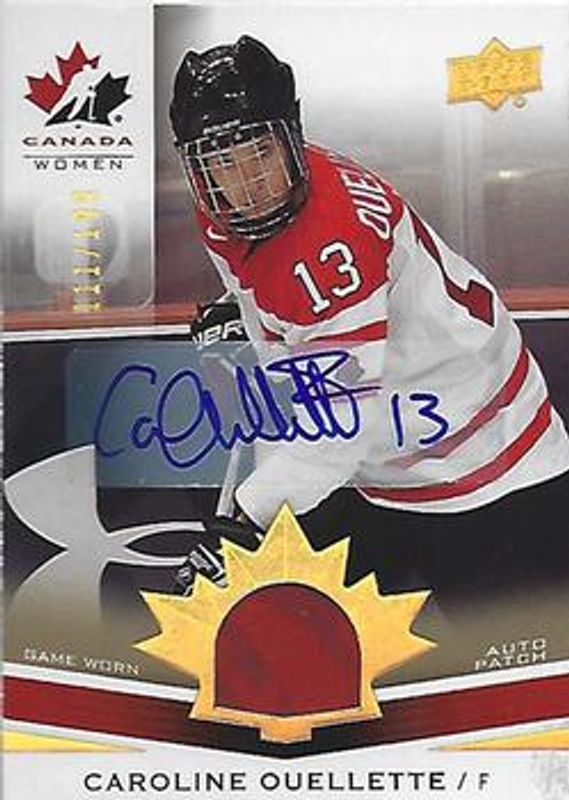 2014 Upper Deck Team Canada Juniors #188 Patch Autographs /199