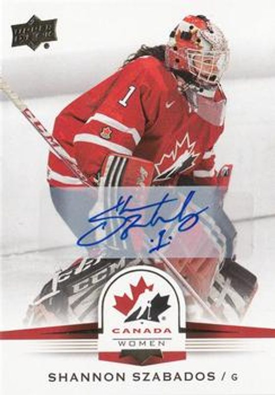 2014 Upper Deck Team Canada Juniors #84 Autographs Gold