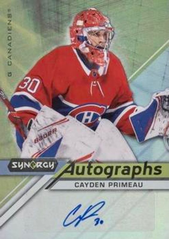 2020 Upper Deck Synergy #A-PR Autographs