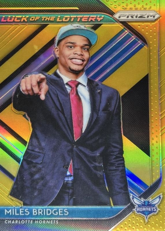 2018 Prizm #12 Luck of the Lottery - Gold /10