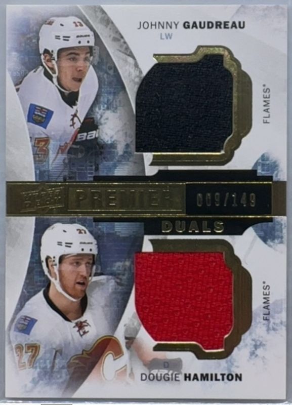 2015 Upper Deck Premier #PD2-GH Premier Duals Jersey /149