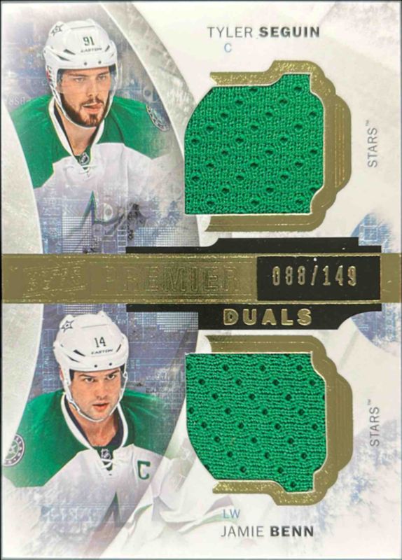 2015 Upper Deck Premier #PD2-SB Premier Duals Jersey /149