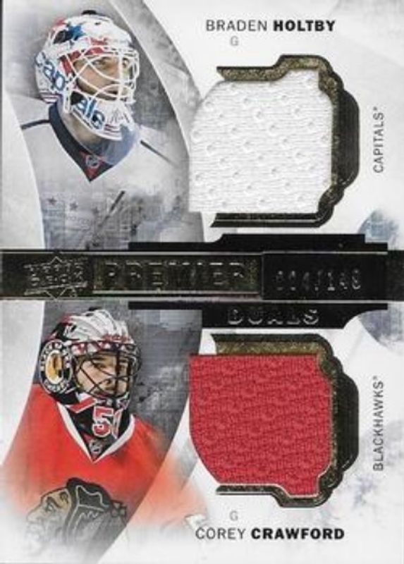 2015 Upper Deck Premier #PD2-CH Premier Duals Jersey /149