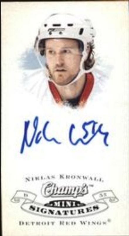2008 Upper Deck Champ's #CS-NK Mini Signatures