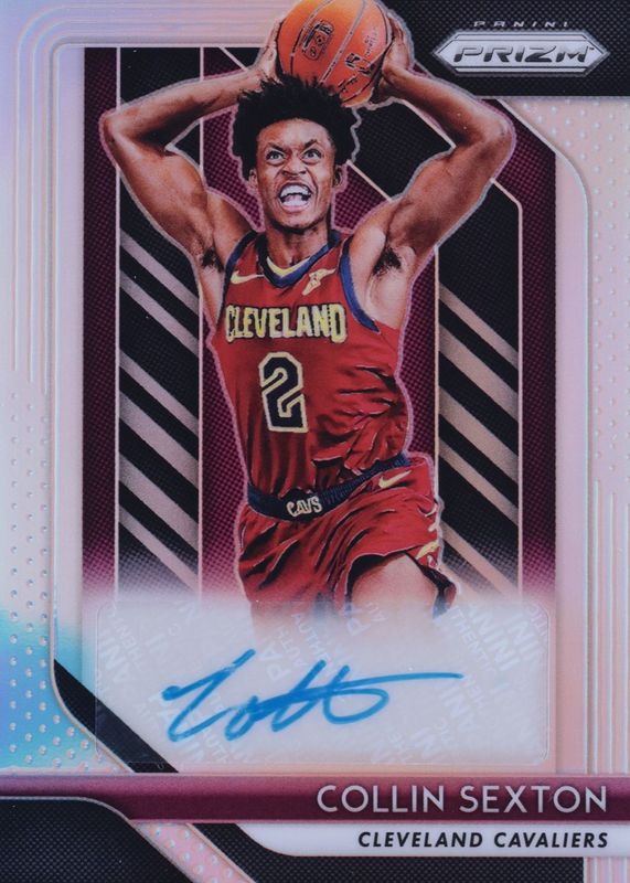 Collin Sexton 2018 Prizm #RS-CSX Rookie Signatures - Silver PSA 10