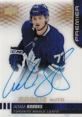 2019 Upper Deck Premier #ARA-AB Acetate Rookie Autographs Gold Spectrum /49