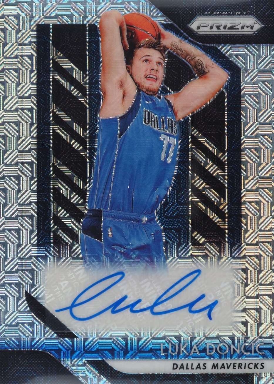 Luka Doncic 2018 Prizm #RS-LDC Rookie Signatures - Mojo /25 Price