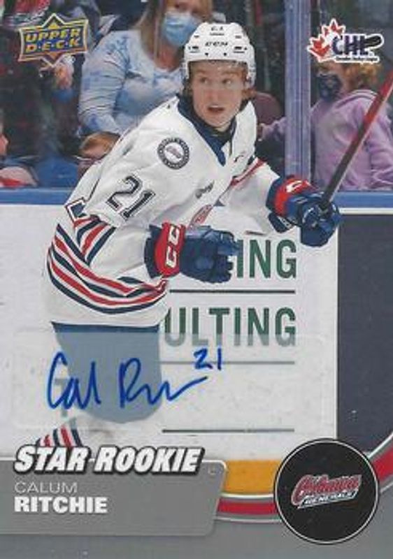 2021 Upper Deck CHL #378 Autographs