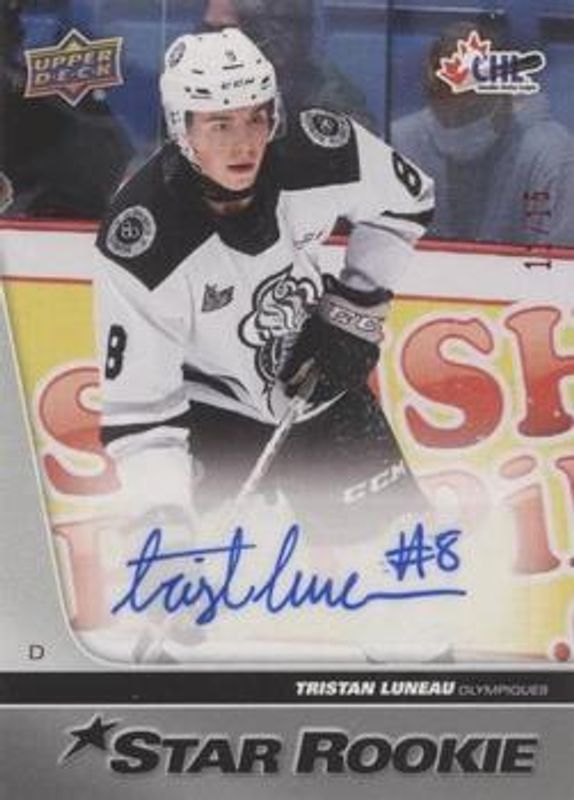 2021 Upper Deck CHL #402 2020 CHL Star Rookies Autographs Achievements /15