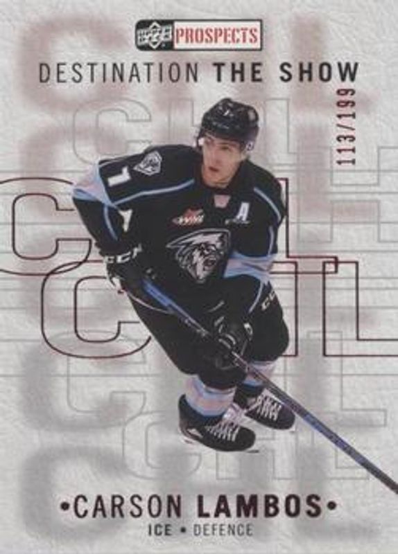 2021 Upper Deck CHL #A1 Destination: The Show Bronze Achievements /198
