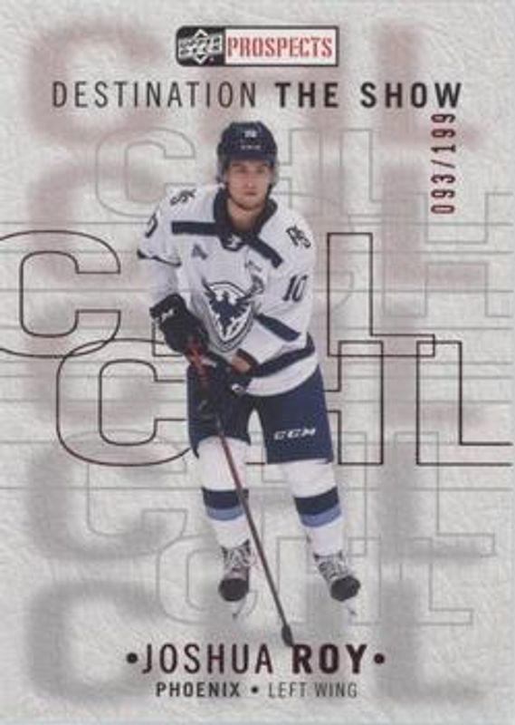 2021 Upper Deck CHL #A3 Destination: The Show Bronze Achievements /198