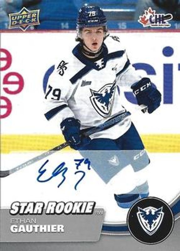 2021 Upper Deck CHL #357 Autographs