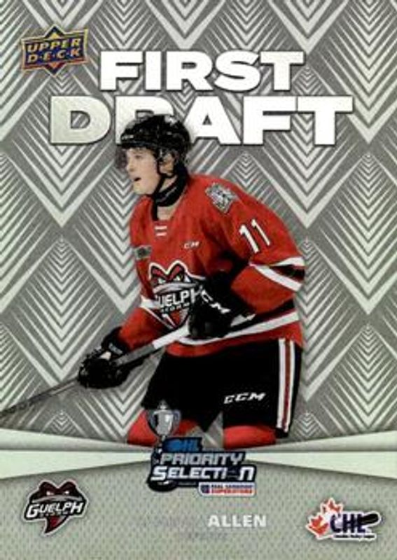 2021 Upper Deck CHL #FD-13 First Draft