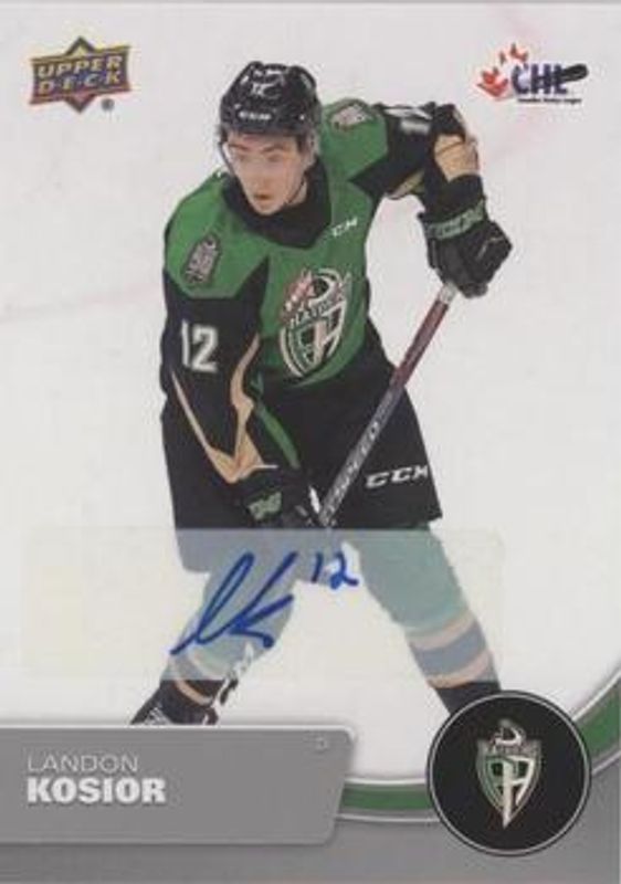 2021 Upper Deck CHL #31 Autographs