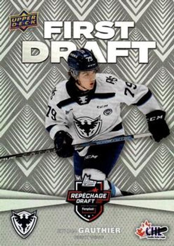 2021 Upper Deck CHL #FD-3 First Draft