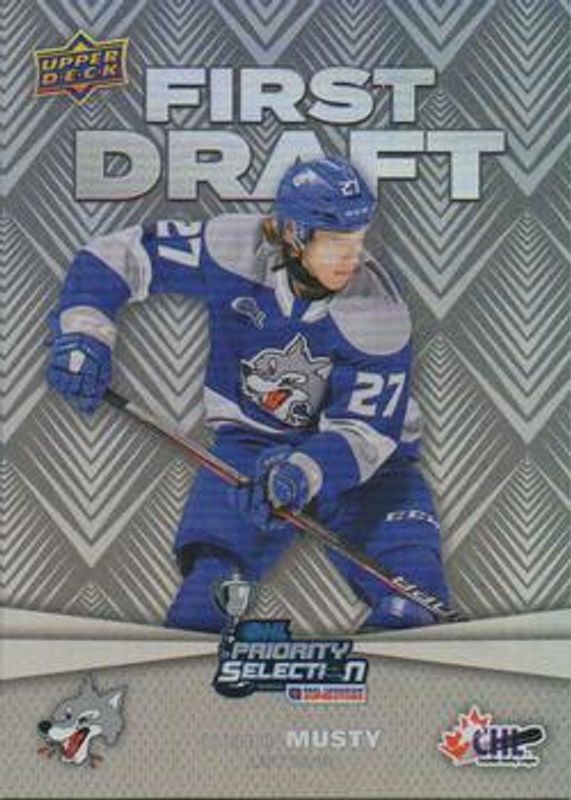 2021 Upper Deck CHL #FD-2 First Draft