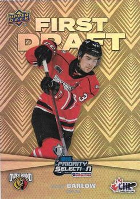 2021 Upper Deck CHL #FD-17 First Draft