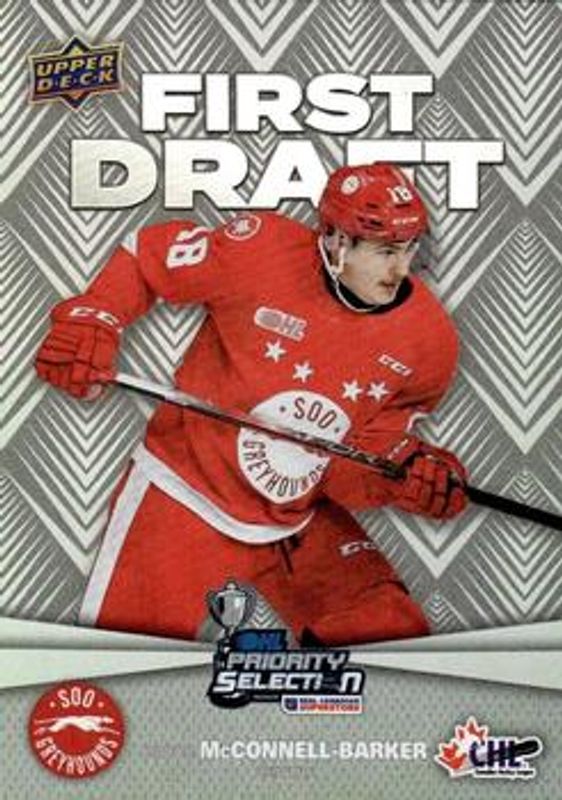 2021 Upper Deck CHL #FD-23 First Draft