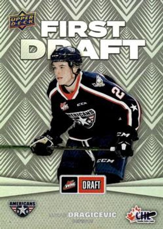 2021 Upper Deck CHL #FD-22 First Draft