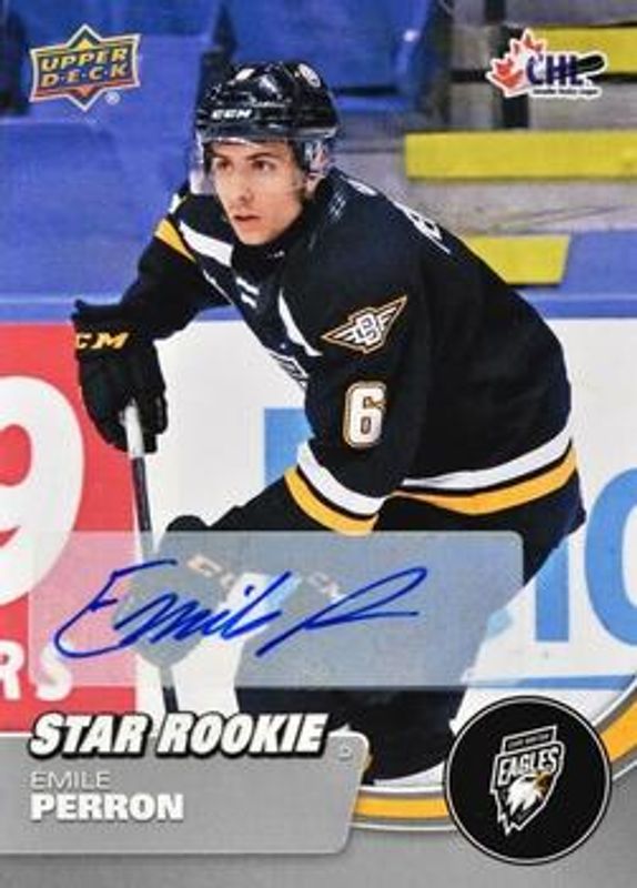 2021 Upper Deck CHL #352 Autographs