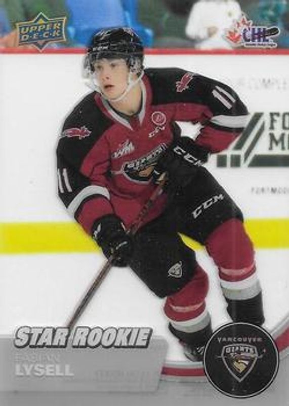 2021 Upper Deck CHL #351 Clear Cut
