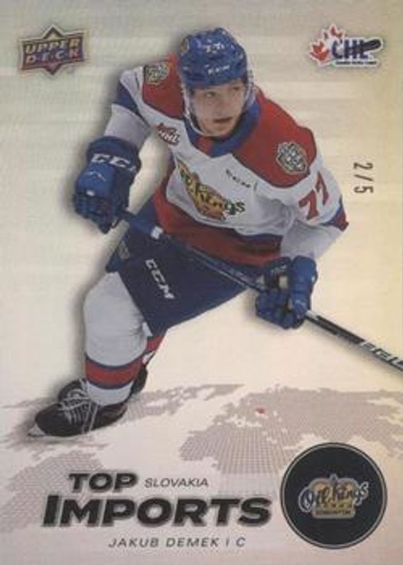 2021 Upper Deck CHL #T5 Top Imports White /5