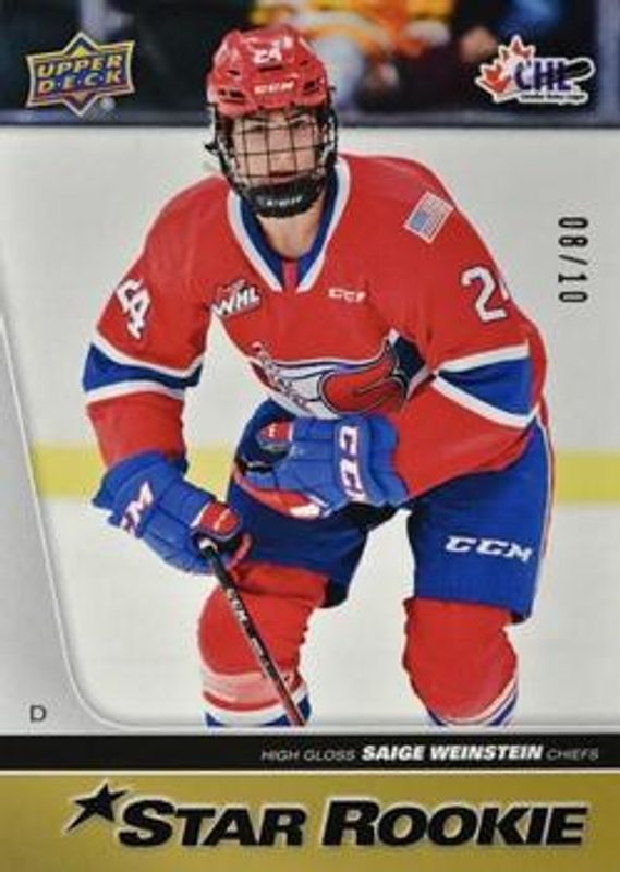 2021 Upper Deck CHL #420 High Gloss /10