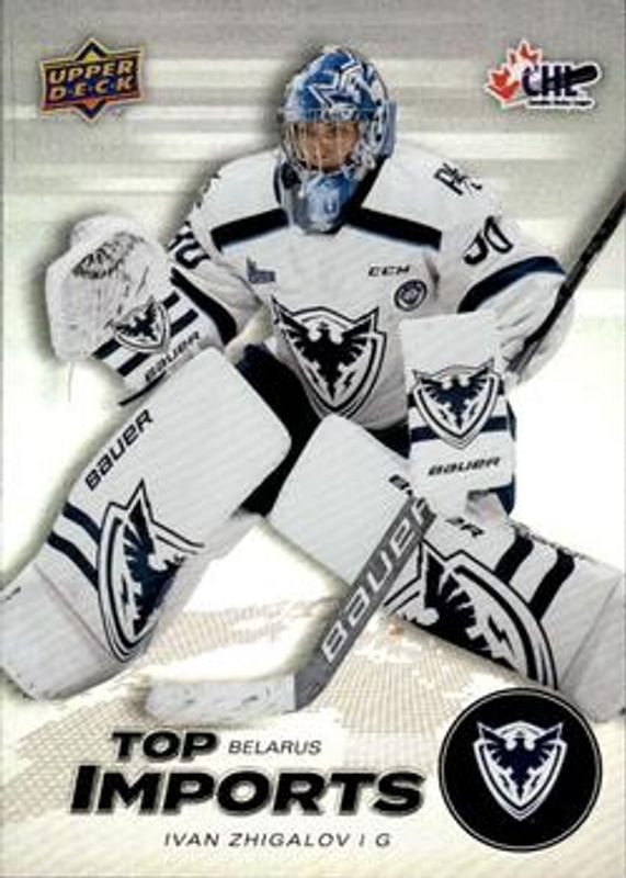 2021 Upper Deck CHL #T8 Top Imports