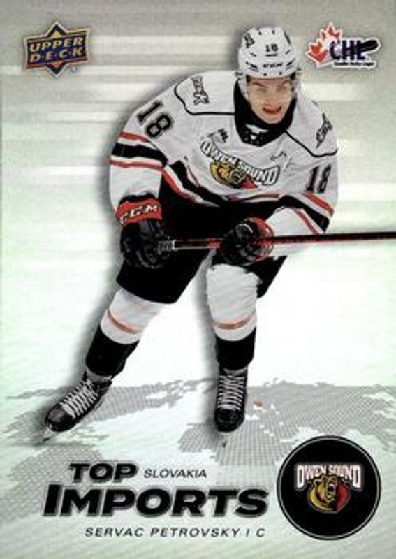 2021 Upper Deck CHL #T2 Top Imports
