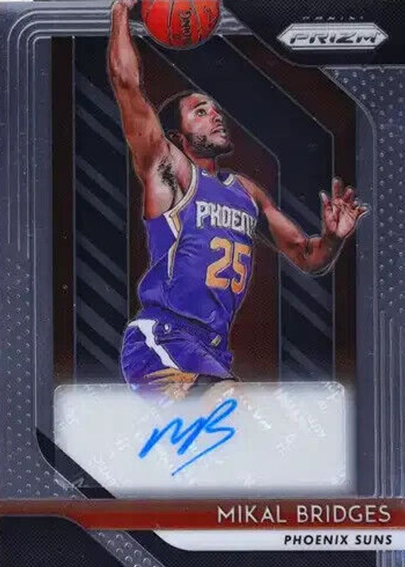 Mikal Bridges 2018 Prizm #RS-MKB Rookie Signatures PSA 10