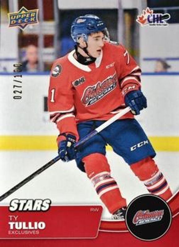 2021 Upper Deck CHL #336 Exclusives /100