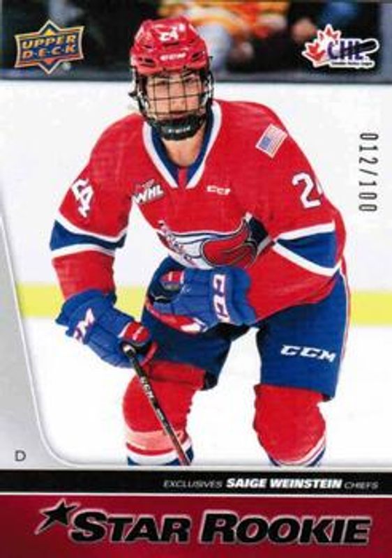 2021 Upper Deck CHL #420 Exclusives /100
