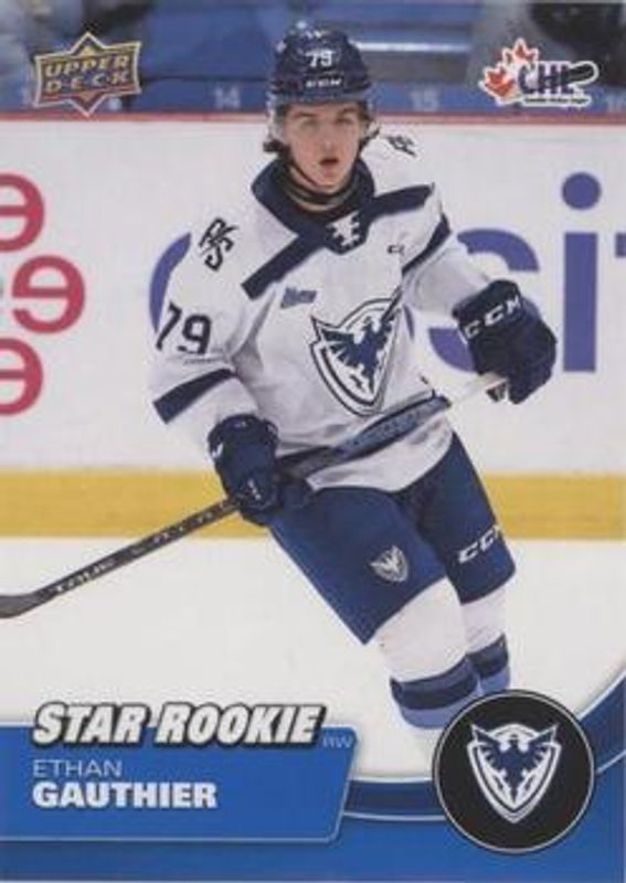 2021 Upper Deck CHL #357 Blue
