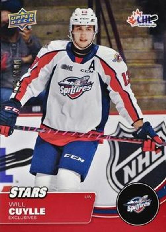 2021 Upper Deck CHL #348 Exclusives /100
