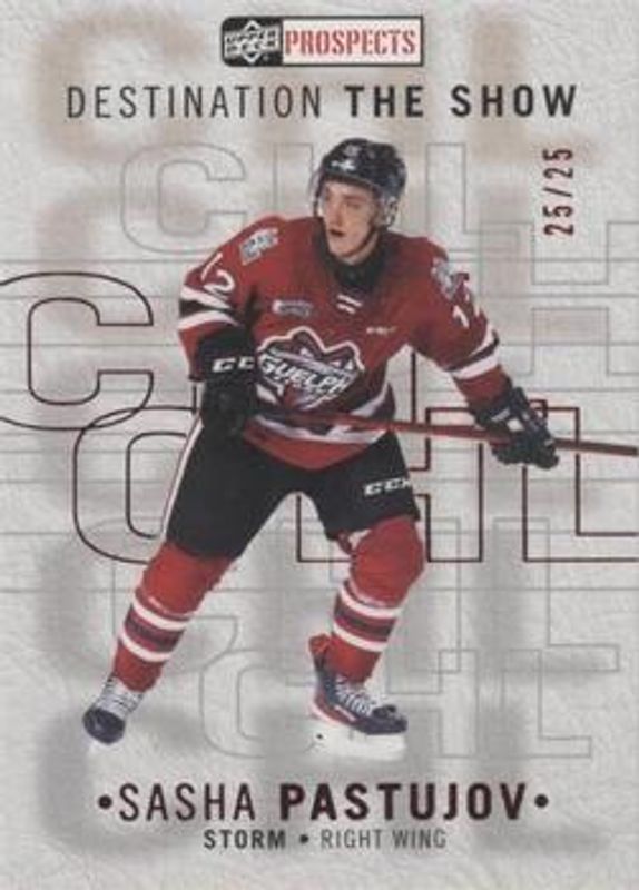 2021 Upper Deck CHL #A5 Destination: The Show Gold Achievements /25