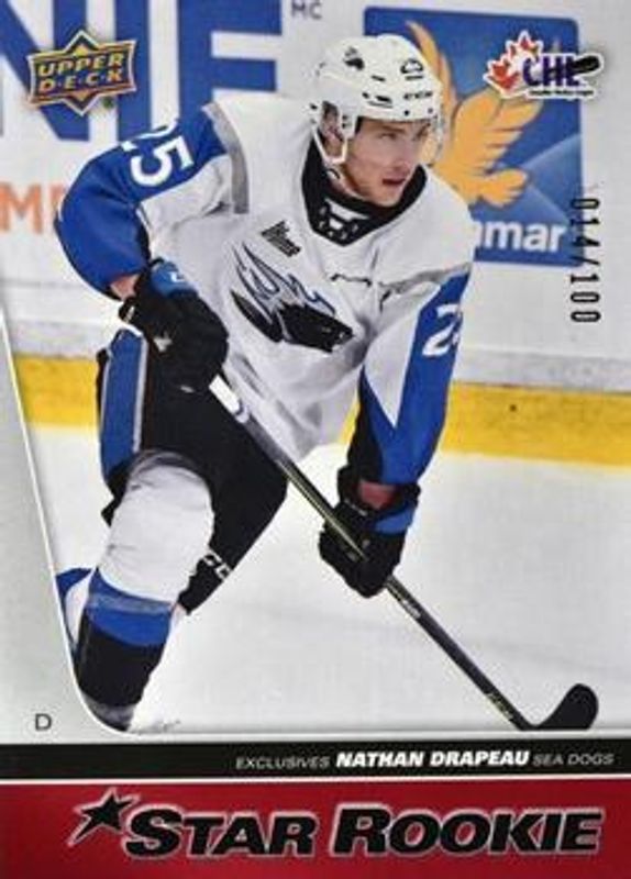 2021 Upper Deck CHL #421 Exclusives /100