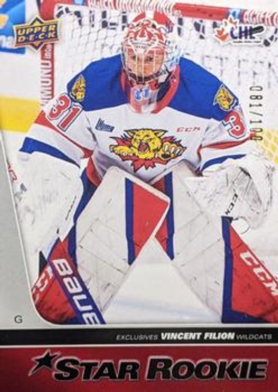 2021 Upper Deck CHL #410 Exclusives /100