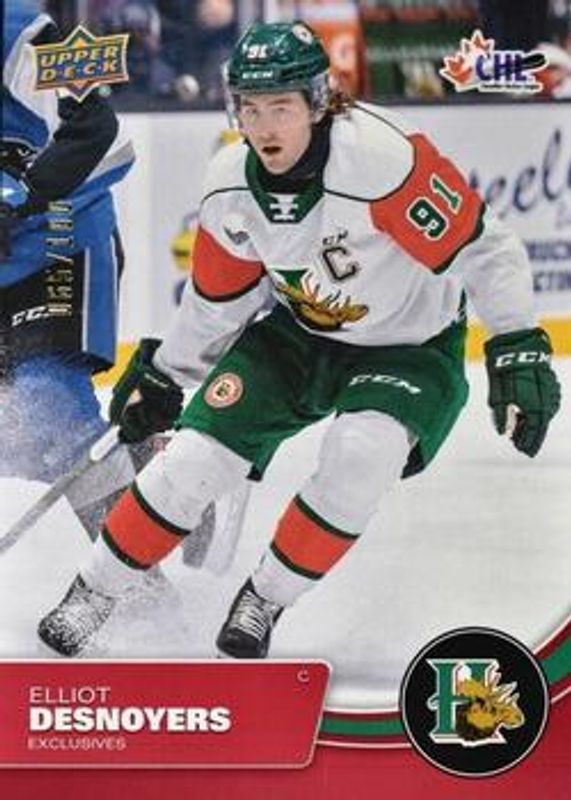 2021 Upper Deck CHL #10 Exclusives /100