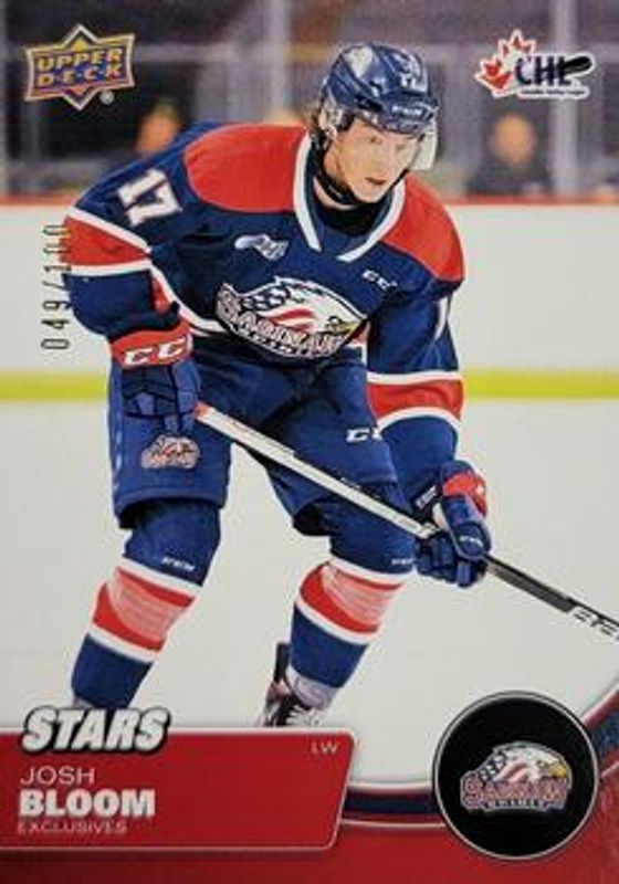2021 Upper Deck CHL #309 Exclusives /100